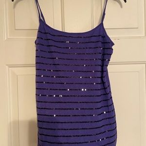 Sequined Tank Top